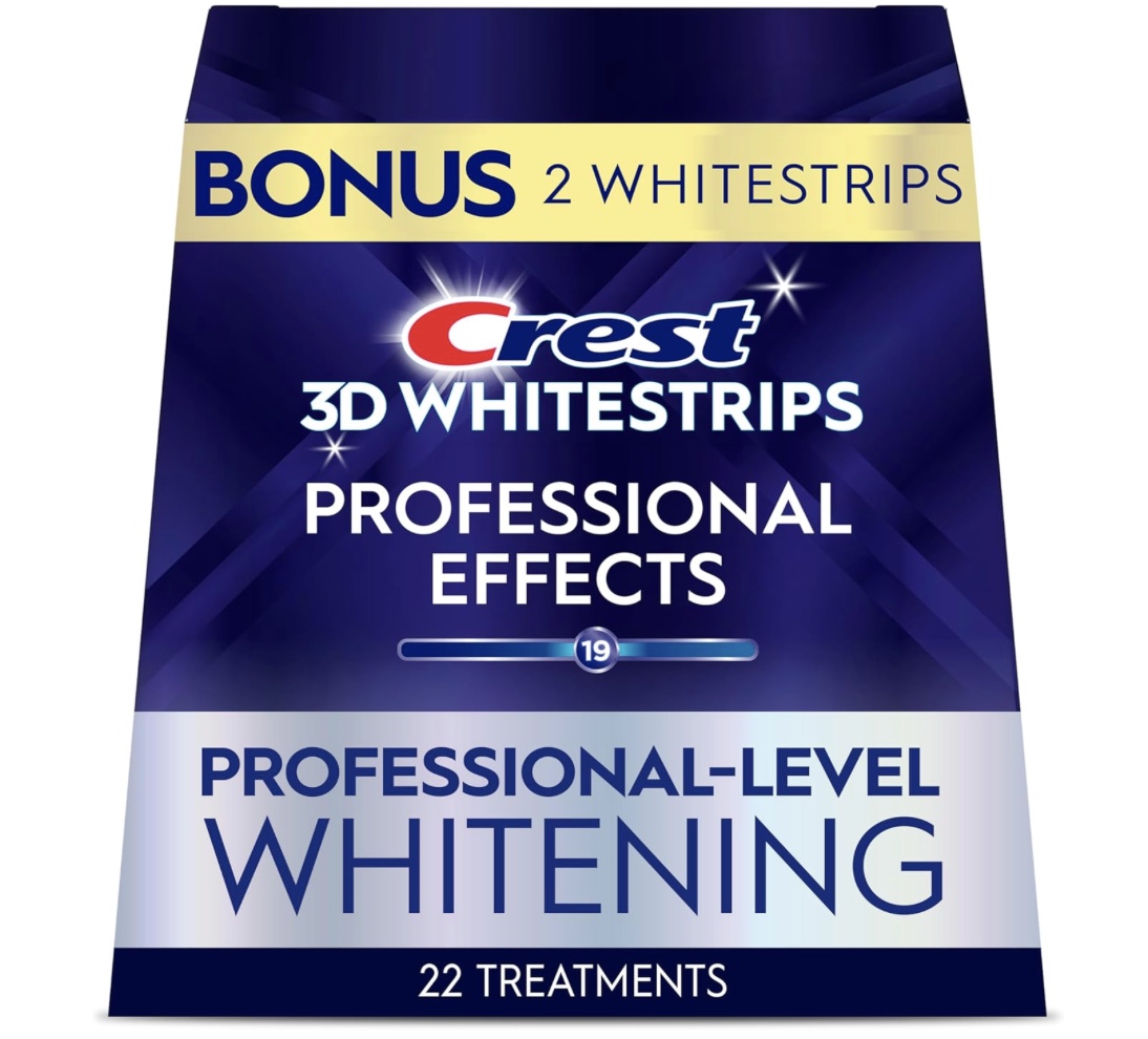 Crest 3D Whitestrips Professional Effects